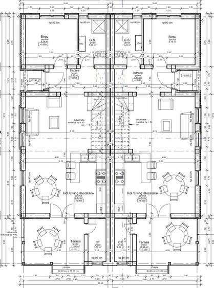 Duplex P+E 130 mp utili | 4 camere | 3 bai | Zid Dublu | Bazosu Nou - 2