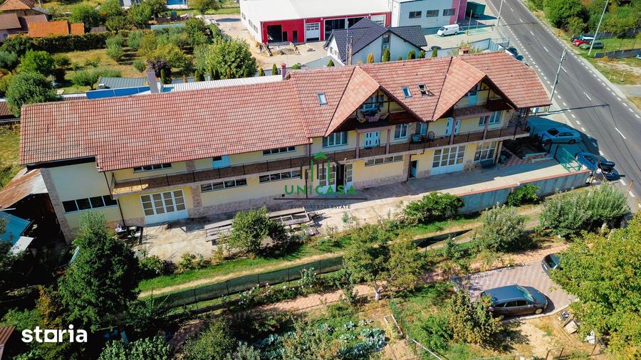 Casă cu 10 camere cu Teren 1500 Mp în Goranu