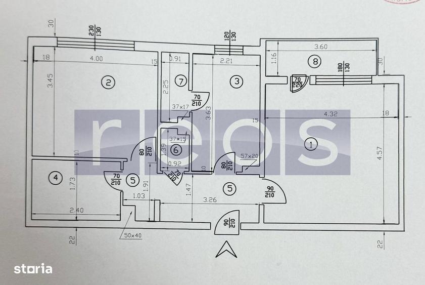Apartament cu 2 camere decomandat în Doamna Ghica