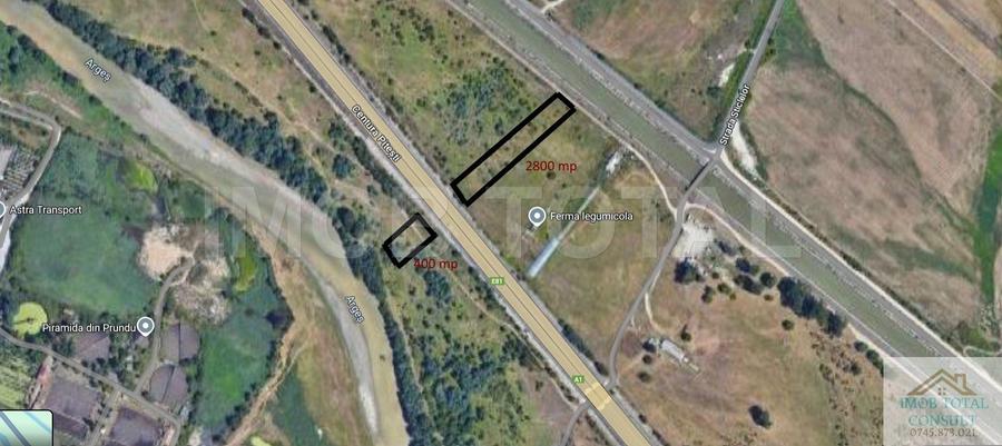 Teren agricol extravilan de 3200 mp, în Prundu