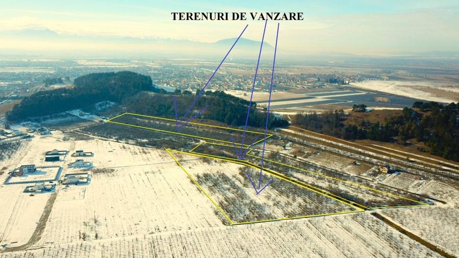Teren Construcții extravilan de 89800 mp, în Sânpetru