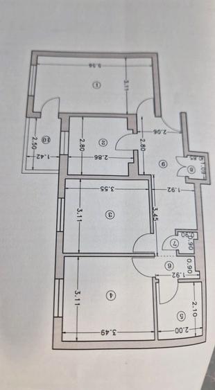 Apartament cu 3 camere decomandat în Vitan