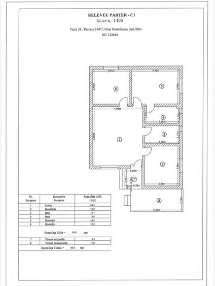 Casă cu 3 camere cu Teren 330 Mp în Pantelimon
