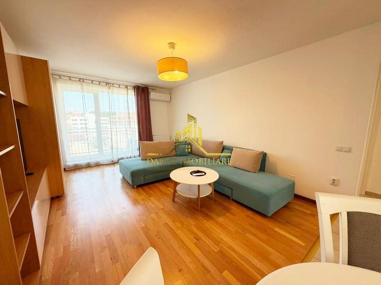 Apartament cu 2 camere semidecomandat, mobilat în Semicentral
