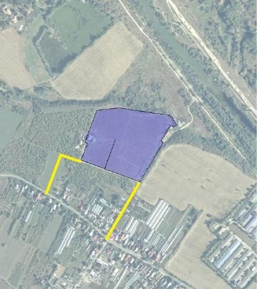 Teren Construcții intravilan de 54141 mp, în Adunații-Copăceni