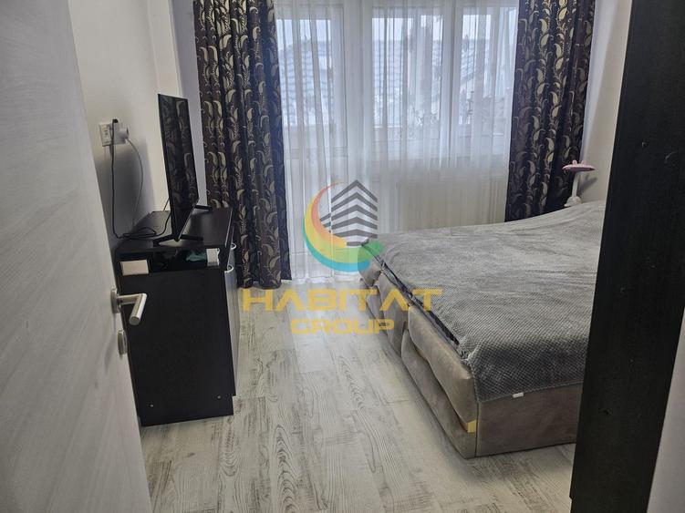 Apartament cu 3 camere semidecomandat, mobilat în Metalurgiei