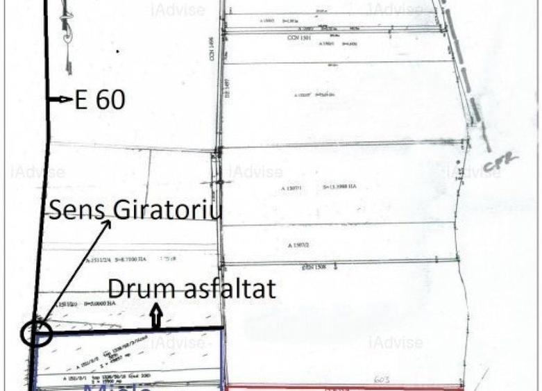 Teren Construcții intravilan de 165000 mp, în Feldioara