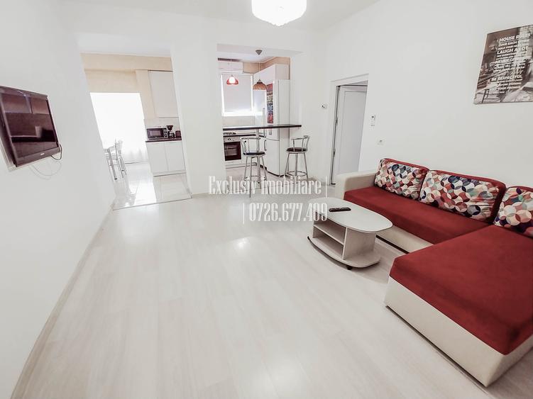 Apartament cu 4 camere decomandat, mobilat în Delfinariu
