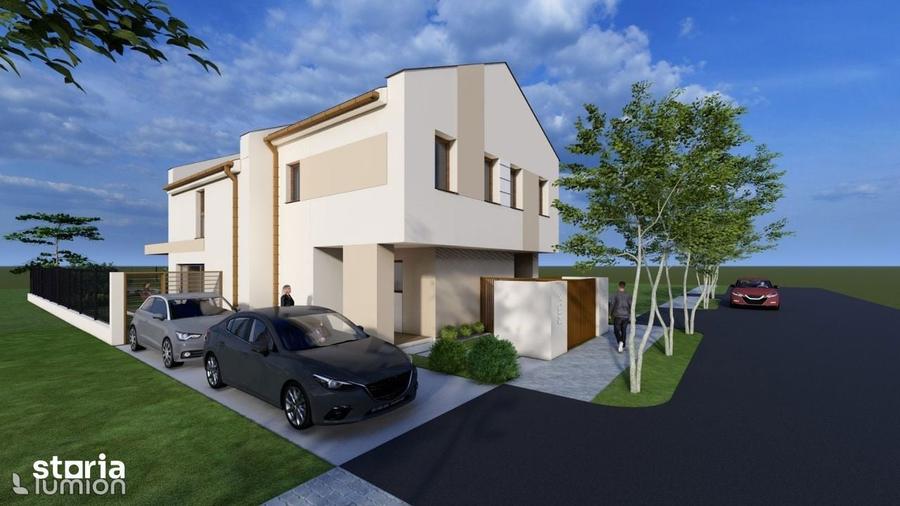 Casă cu 4 camere cu Teren 577 Mp în Soarelui
