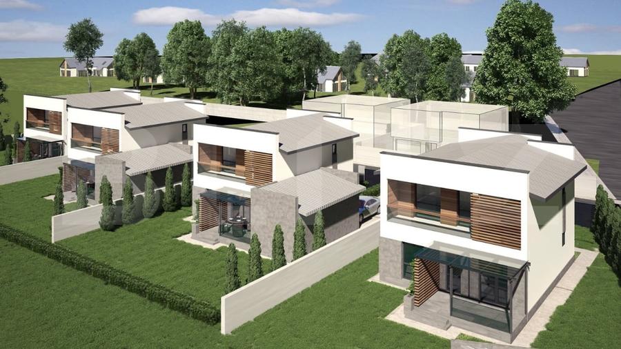 Casă individuală cu 4 camere cu Canalizare în Priseaca