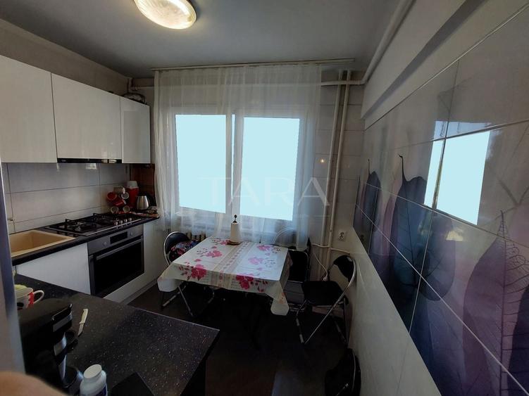 Apartament cu 3 camere decomandat, mobilat în Dâmbul Rotund