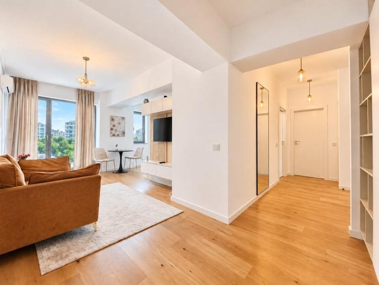 Apartament cu 2 camere, mobilat în Pipera