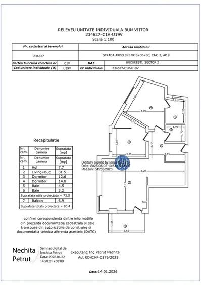 Apartament 3 camere | Mosilor Boutique II | Eminescu | Mosilor | Obor - 14