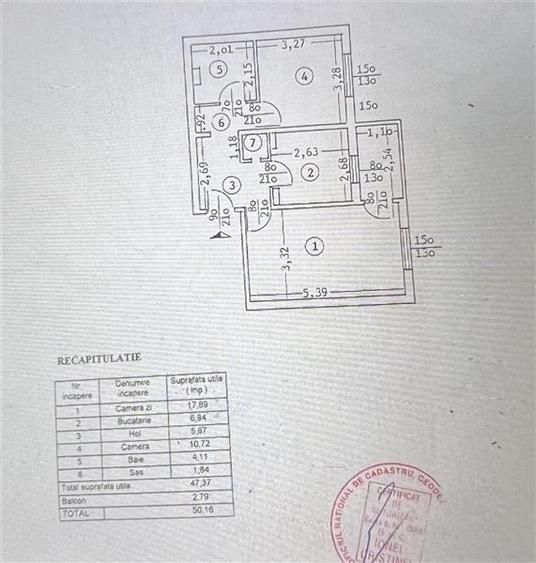 Apartament 2 camere de vânzare-Nicolina 1, Strada Sălcilor - 12