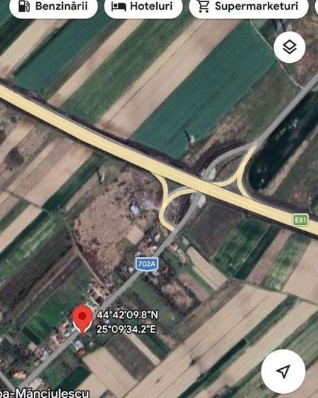 Teren Construcții intravilan de 5216 mp, în Rătești