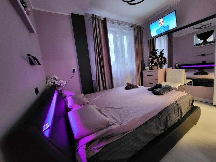 Apartament cu 2 camere semidecomandat, mobilat în Pietroasa