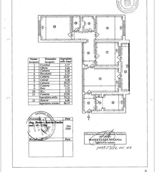 Apartament cu 4 camere semidecomandat în Drumul Taberei
