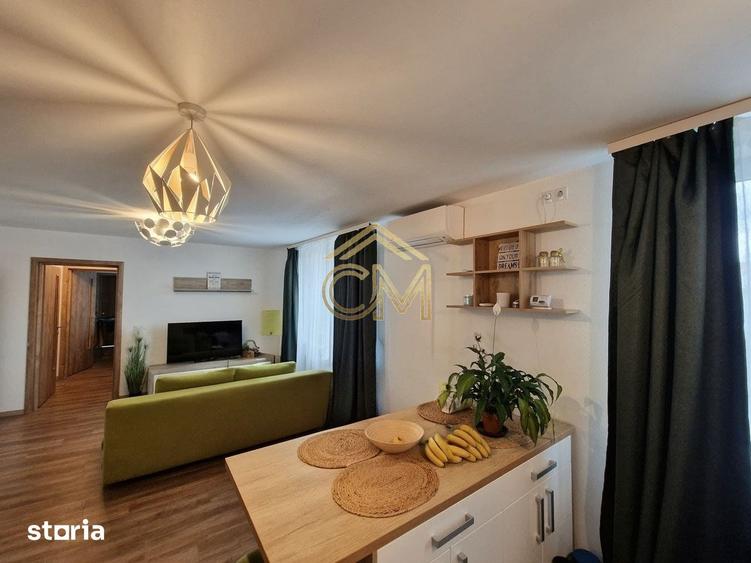 Apartament cu 3 camere, mobilat în Central