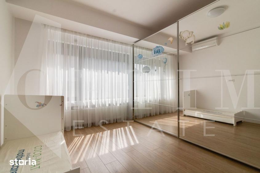 Apartament cu 3 camere, mobilat în Central