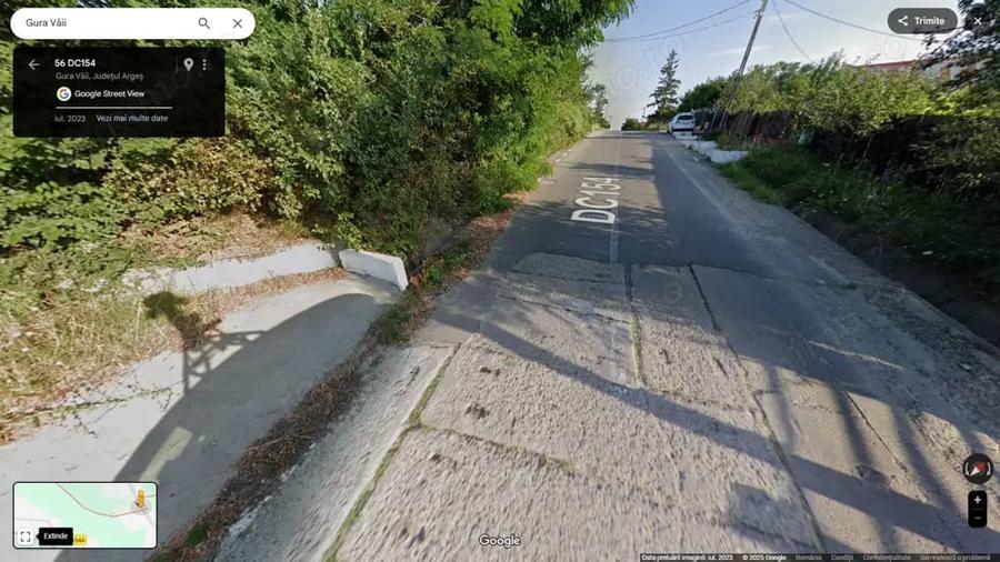 Teren de 10000 mp, în Gura Văii