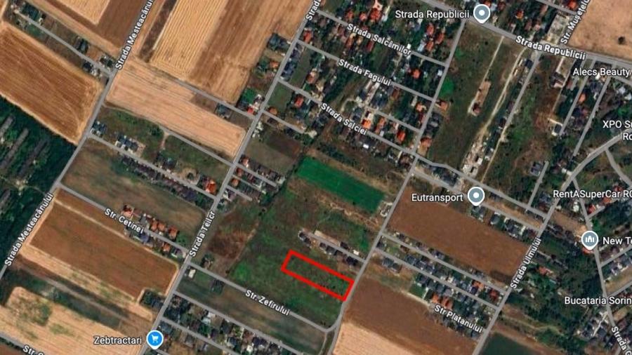 Teren Construcții intravilan de 6500 mp, în Nord