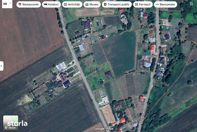 Teren de 2000 mp, în Horlești