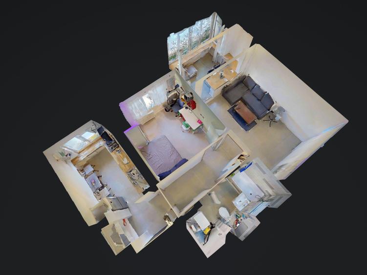 Apartament cu 2 camere decomandat în Titan