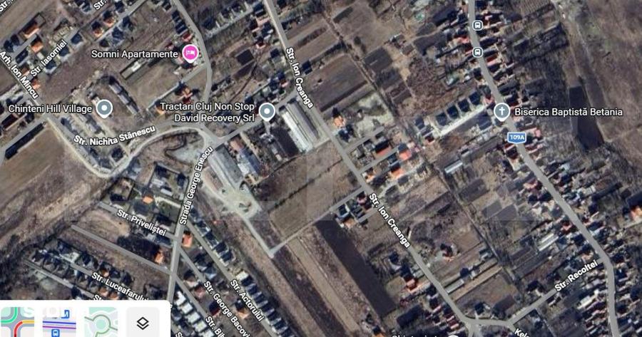 Teren de 556 mp, în Chinteni