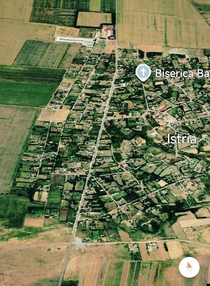Teren de 1478 mp, în Istria