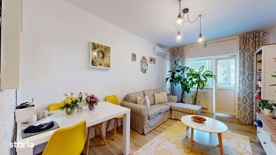 Apartament cu 3 camere decomandat, mobilat în Doamna Ghica