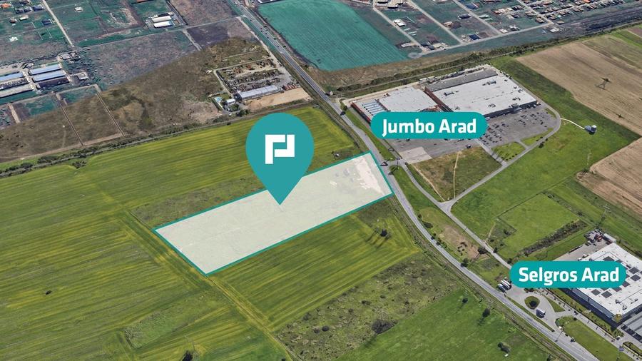 Teren agricol extravilan de 55340 mp, în Micălaca