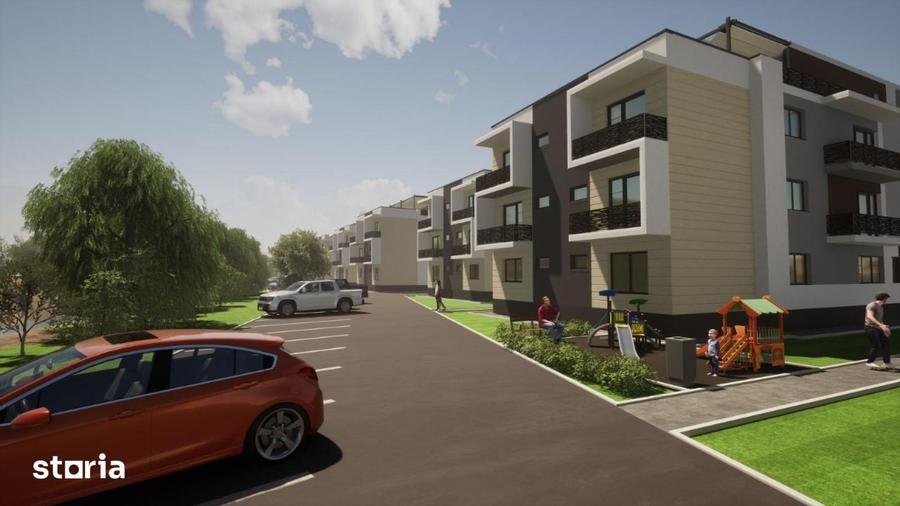 Apartament cu 4 camere în Tăuții-Măgherăuș