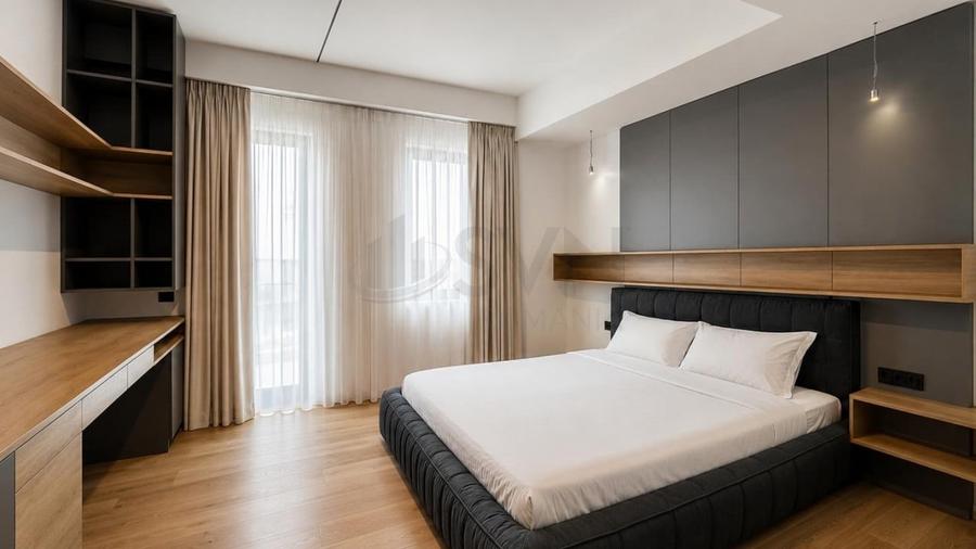 Apartament cu 3 camere semidecomandat, mobilat în Herăstrău