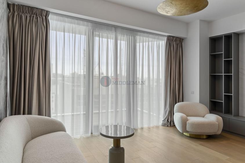 Apartament cu 3 camere semidecomandat, mobilat în Floreasca