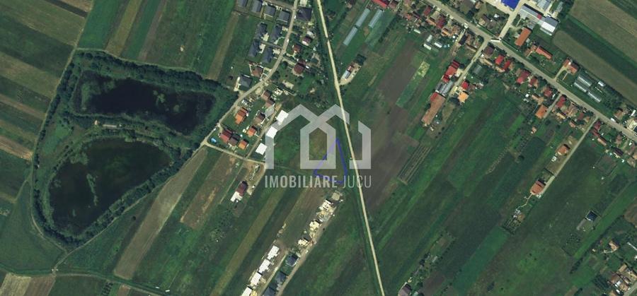 Teren Construcții intravilan de 1453 mp, în Jucu de Mijloc