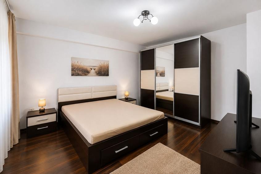 Apartament cu 2 camere semidecomandat, mobilat în Chiajna