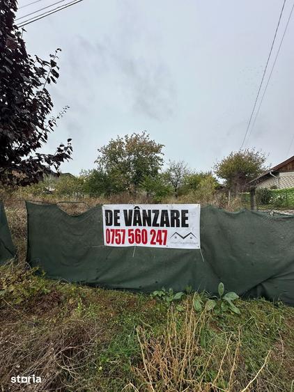 Teren de 1000 mp, în Tomești
