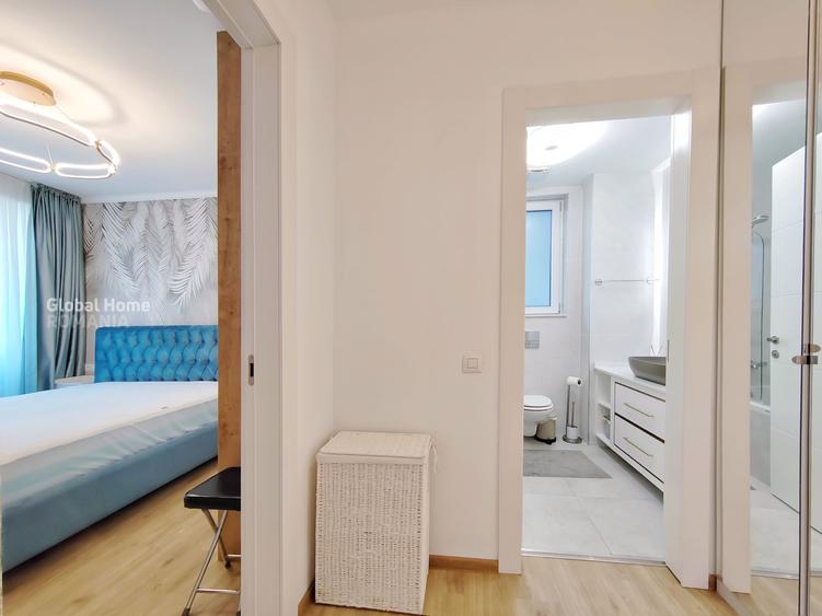 Apartament cu 2 camere semidecomandat, mobilat în Floreasca