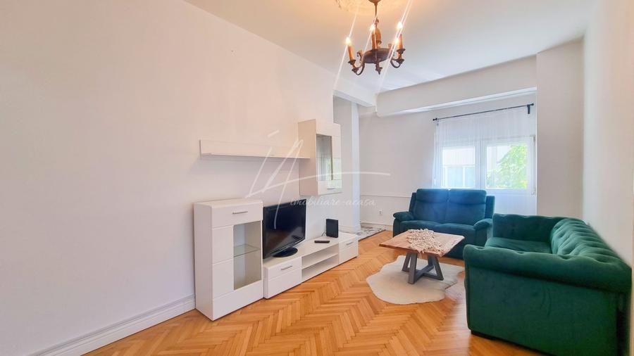 Apartament cu 2 camere semidecomandat, mobilat în Sala Palatului