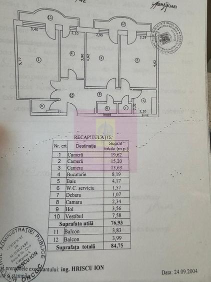 Vanzare apartament 3 camere Unirii-Zepter - 11