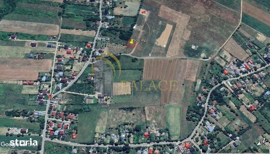Teren de 500 mp, în Ciurea