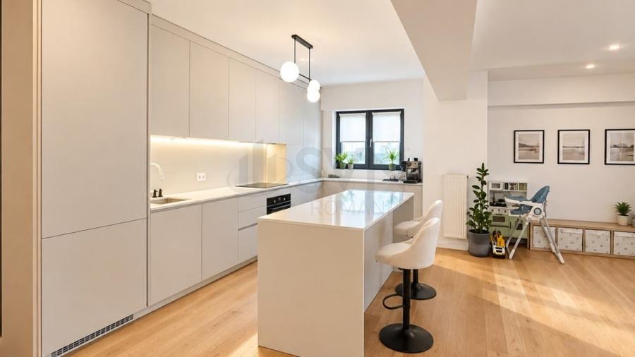Apartament cu 3 camere semidecomandat în Aviației