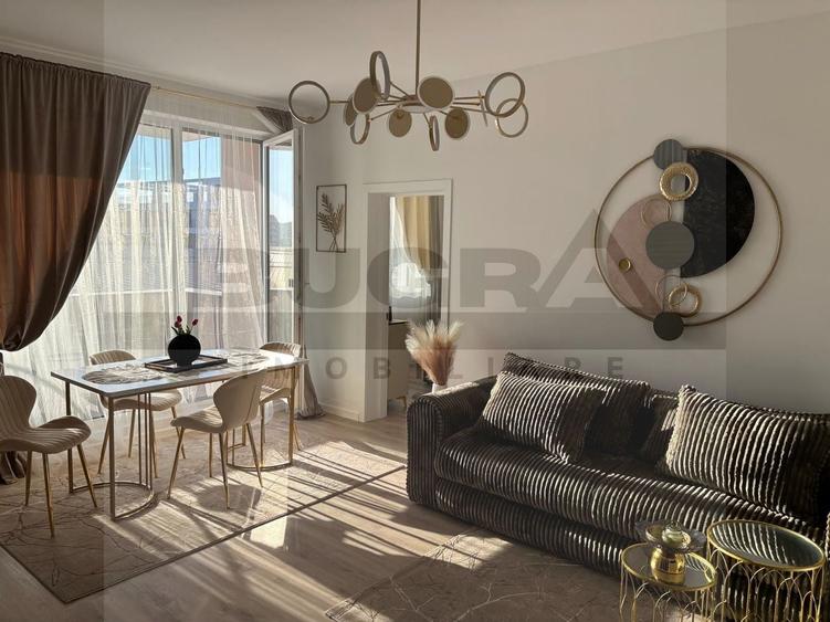 Apartament cu 2 camere semidecomandat în Florești