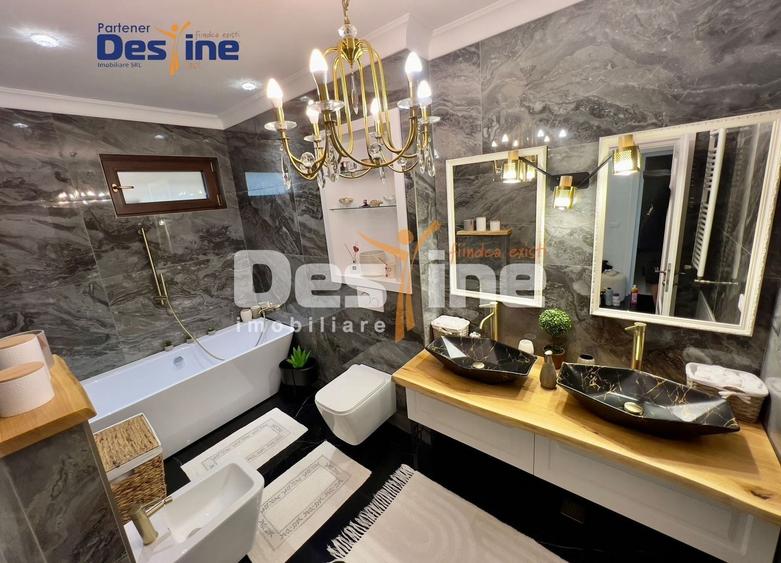 Apartament cu 3 camere decomandat, mobilat în Bucium