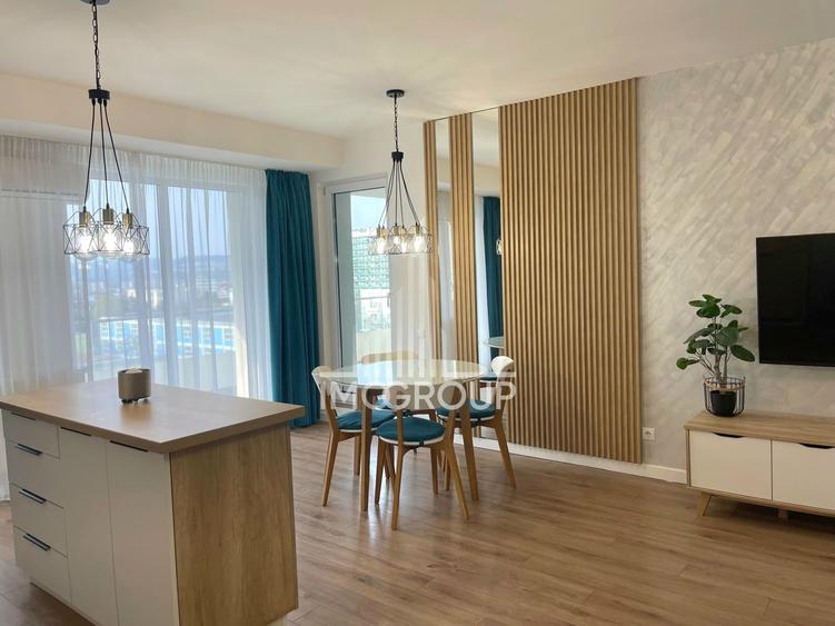 Apartament cu 2 camere semidecomandat, mobilat în Gheorgheni