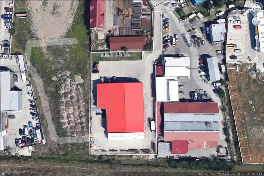 Spațiu industrial, de 1,310 mp, în Păcurari