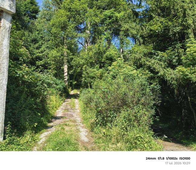 Teren Construcții intravilan de 840 mp, în Pârâul Rece