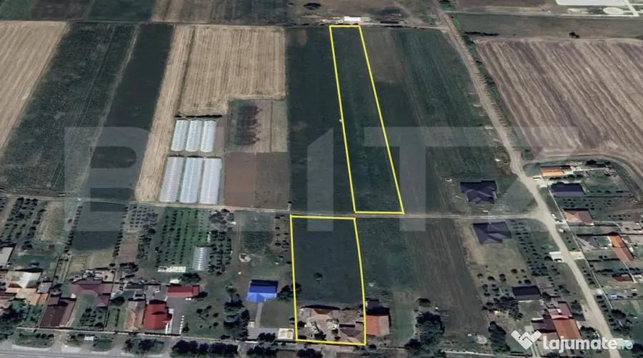 Casă cu 2 camere cu Teren 11600 Mp în Central