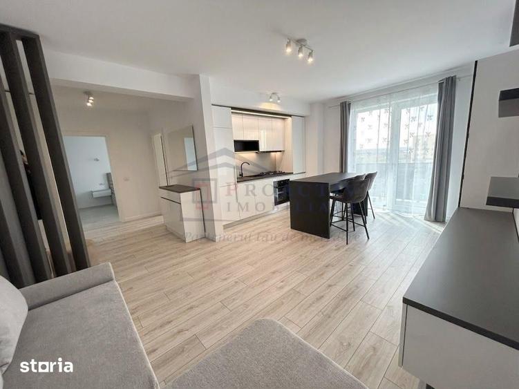 Apartament cu 2 camere semidecomandat, mobilat în Obcini