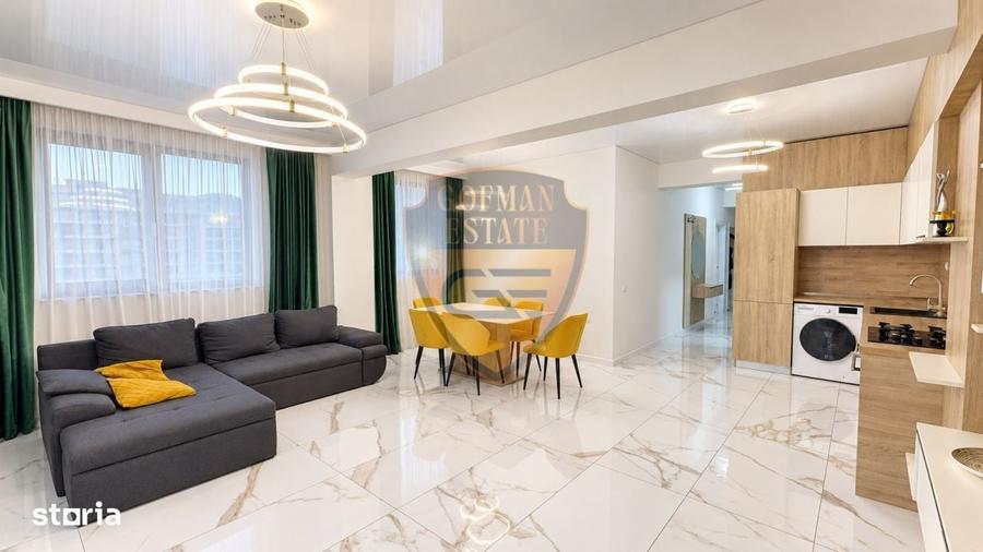 Apartament cu 3 camere decomandat în Nord